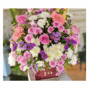 Box Flower Arrangement