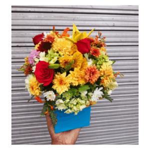 Box Flower Arrangement