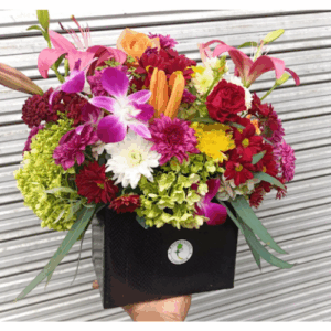 Box Flower Arrangement