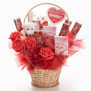 Chocolate Handle Basket