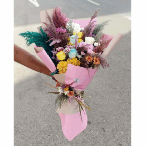 Dry With Fresh Flower Bunch