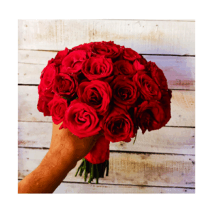 Red Rose Posy Bunch