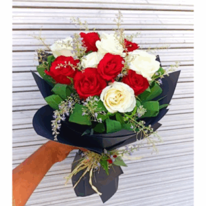 Red & white Rose's
