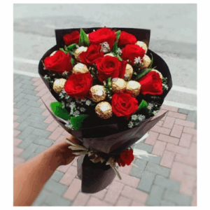 Rose Chocolate Bunch