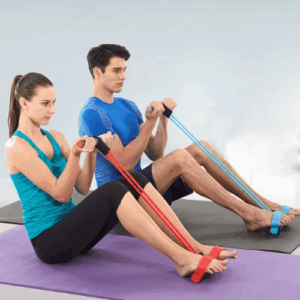 Portable Sit-Up Pedal Tensioner Four-Tube Pedal