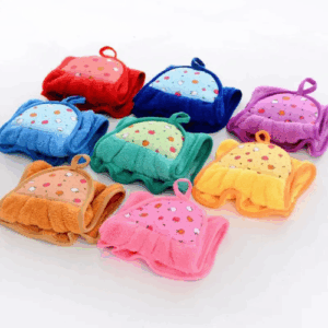 Hanging Microfiber Hand Towel, Multicolor Napkins Soft Fabric