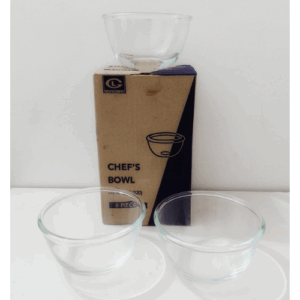 6 pcs glass chef's bowl (Thailand)