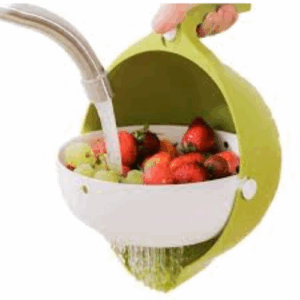 Vegetables and Fruits Double Drain