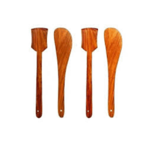 WOODEN SERVING AND COOKING SPOON 4 Pcs