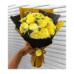 Yellow rose bunch