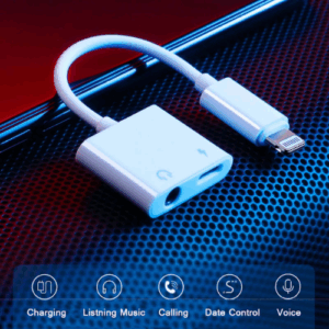 Apple iPhone 2 in 1 Charging and Headphone Adapter