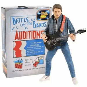 Back To The Future Ultimate Marty Mcfly Audition Figure Replica
