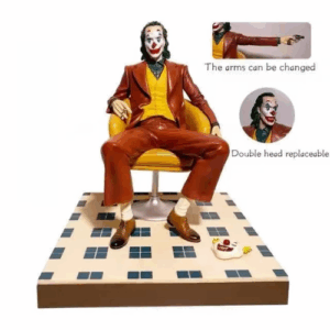 Joaquin Phoenix Joker Sitting Posture Figure ( Movie Edition )