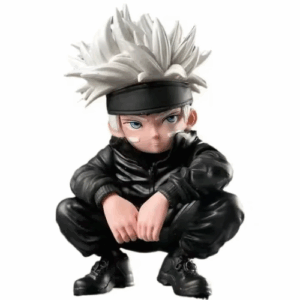 Jujutsu Kaisen Q Version Satoru Gojo Squatting Posture