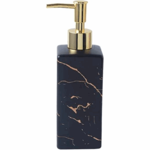 Liquid Soap Dispenser With Electroplating Golden Pump For Bathroom