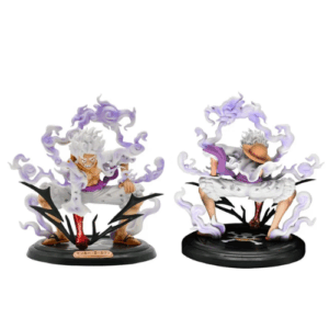 One Piece Luffy Gear 5 Sun God Nikka Squatting