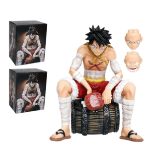 One Piece Monkey D Luffy Eating Meat Figure