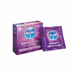 Skins (UK) Condoms Extra Large - 4 pack