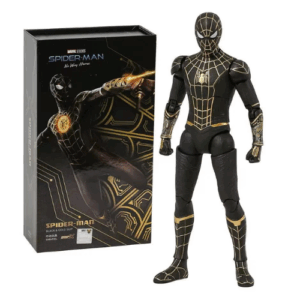 ZD Toys Spiderman No Way Home Black & Gold Suit 1/10