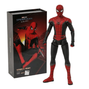 ZD Toys Spiderman No Way Home Black & Red Upgraded Suit 1/10