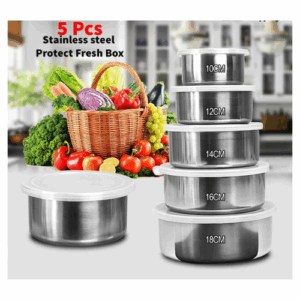 5 in 1 Stainless Steel Lunch Box