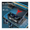 M90 Pro Digital Wireless Earbuds Full Set