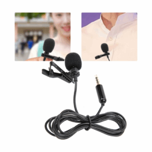 Mini 3.5mm Clip-On Lavalier Microphone