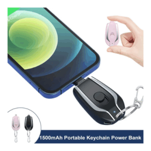 Mini Power Bank Portable Slim 1500mAh Type-C
