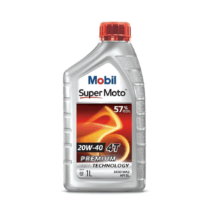Mobil Super Moto Motor Oil 20W-40 1Ltr