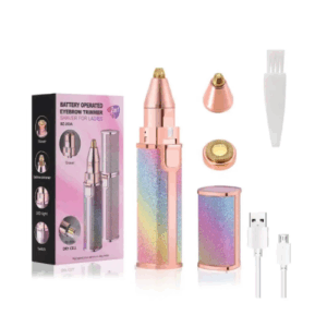 Rechargeable 2 in 1 Mini Hair Remover & Eyebrow Trimmer