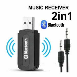 Wireless Bluetooth AUX Audio Music Receiver Adapter