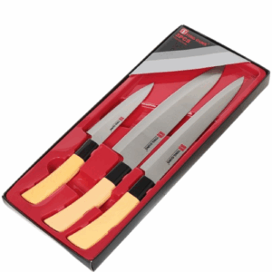 3 Pcs Ying Guns Japanese Knife Set Stainless Steel