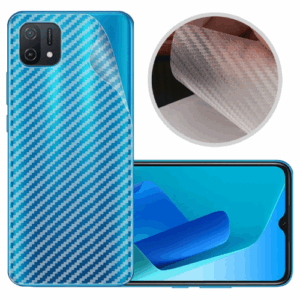 Carbon fibre back sticker for OPPO A16K