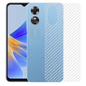 Carbon fibre back sticker for OPPO A17