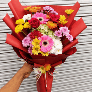 Colorful Mix Flower Bunch