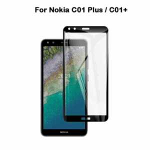 Premium Tempered Glass Screen Protector For Nokia C01 Plus