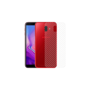 Carbon Fiber Back Sticker For Samsung Galaxy J6 Plus