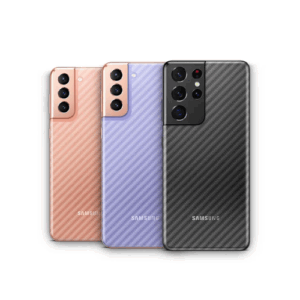 Carbon Fiber Back Sticker For Samsung Galaxy S21 Ultra
