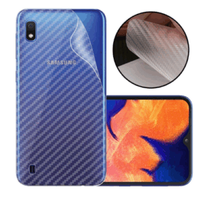 Carbon Fiber Back Sticker For Samsung Galaxy A10