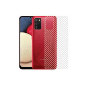 Carbon Fiber Back Sticker For Samsung Galaxy M02s