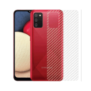 Carbon Fiber Back Sticker For Samsung Galaxy A03S