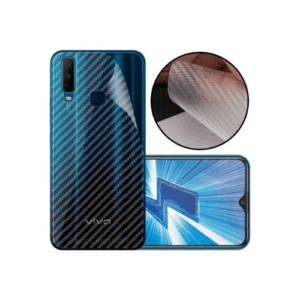 Carbon Fiber Back Sticker For Vivo Y12 / Y15 / Y17