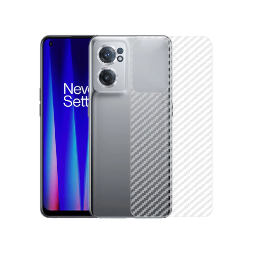 Carbon Fiber Back Sticker for One Plus - Quickee Carbon Fiber Back Sticker For One Plus