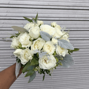 White Flower Girl Possy