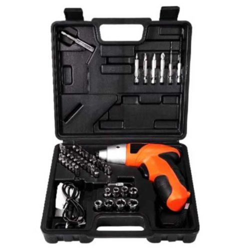 Electric Screwdriver 45 PCS Rechargeable Cordless Set - Quickee Electric Screwdriver 45 PCS Rechargeable Cordless Set
