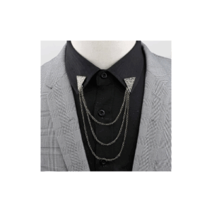 01 Pcs Man Chain Lapel Pin