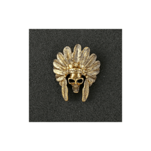 01 Pcs Gold Color Retro Domineering Animal Brooch OP 1