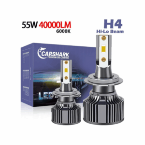 Carshark H4 55W 40000LM Hi-Lo Beam Headlight