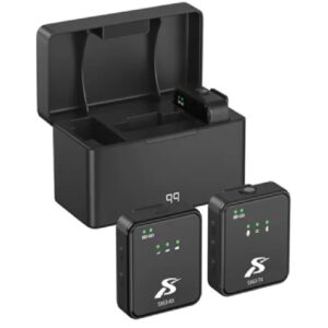 SX63 Wireless Clip Microphone with Charging Case
