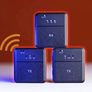 SX9 Wireless Clip Microphone Dual Mic